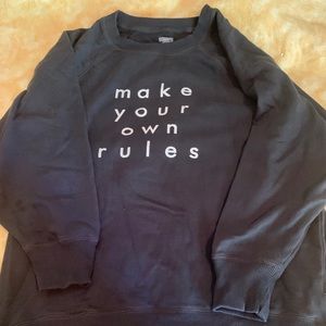 Over sized and comfy aerie sweatshirt